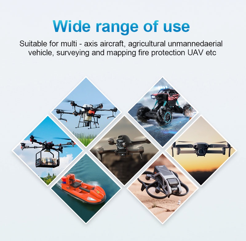 Jak odczytać tabelę specyfikacji baterii drona?