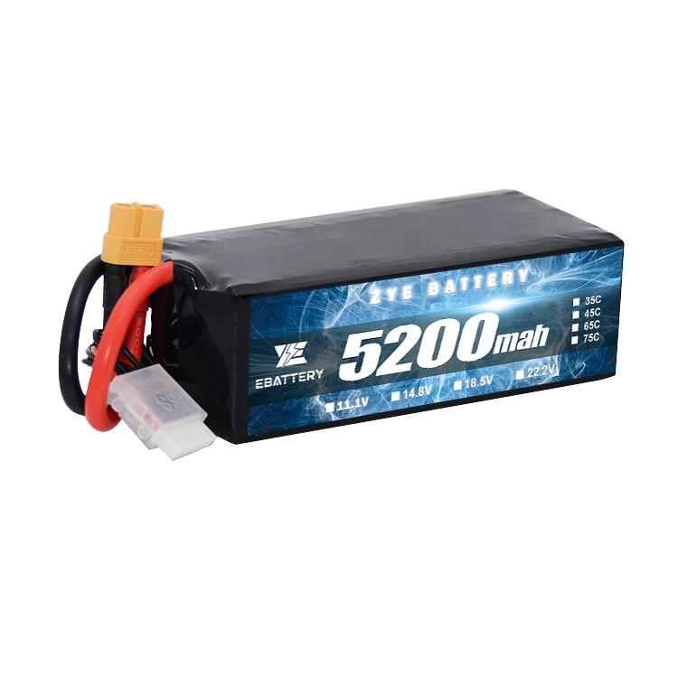 Bateria Lipo 22,2 V.