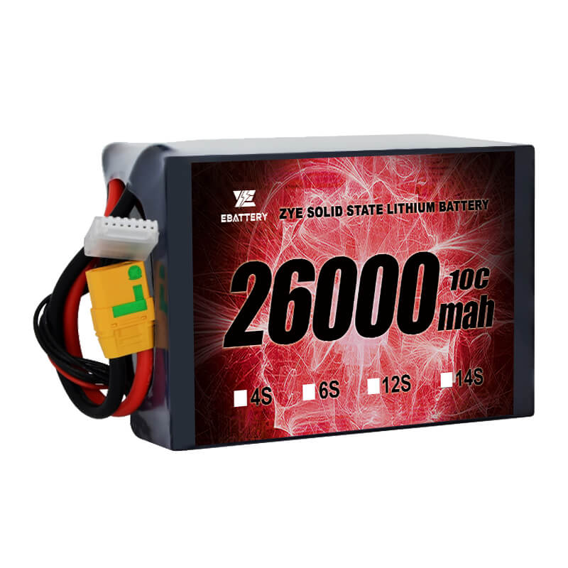 Li Hv Solid State Bateria 26000 mAh