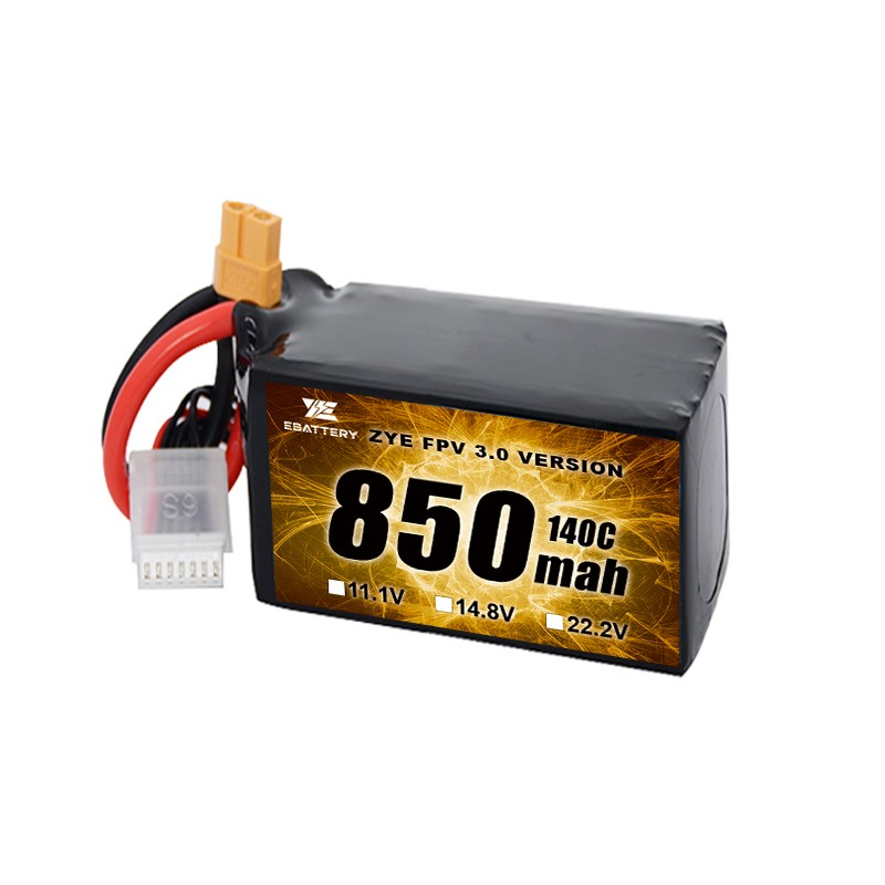 Mały rozmiar 850 mah 1100 mah 1300 mah 1500 mah Bateria Lipo FPV